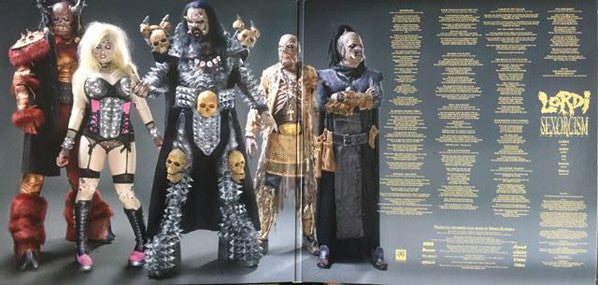 Lordi ‎– Sexorcism    ,  Limited Edition, Red Vinyl , Gatefold