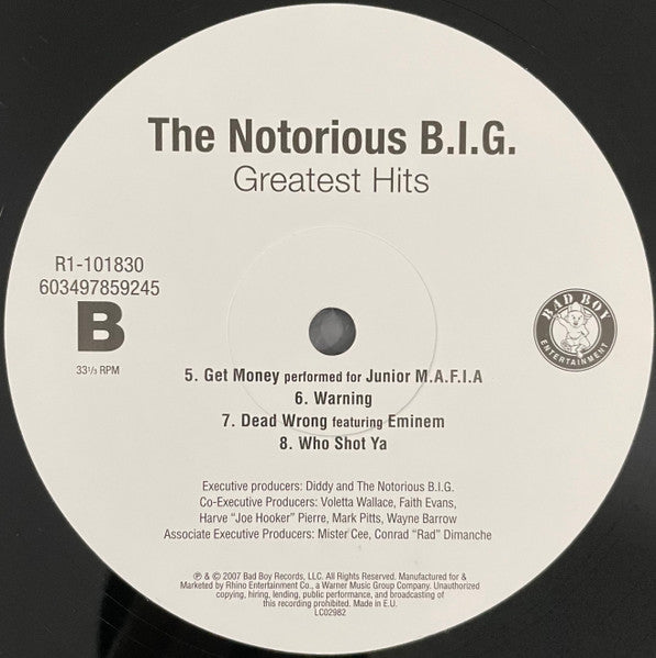 Notorious B.I.G. – Greatest Hits   2LP ,