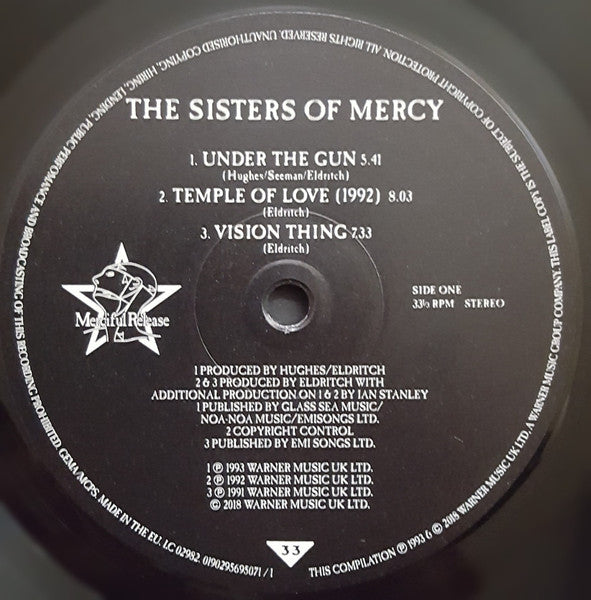 The Sisters Of Mercy – Greatest Hits Volume One - A Slight Case Of Overbombing   ,  2LP , Gatefold