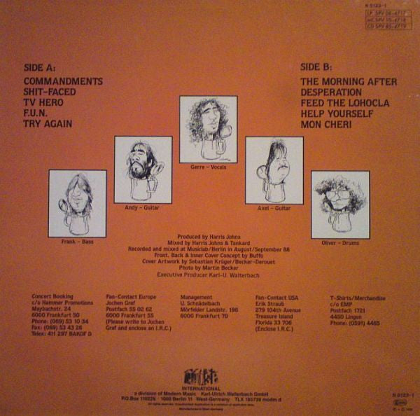 Tankard ‎– The Morning After