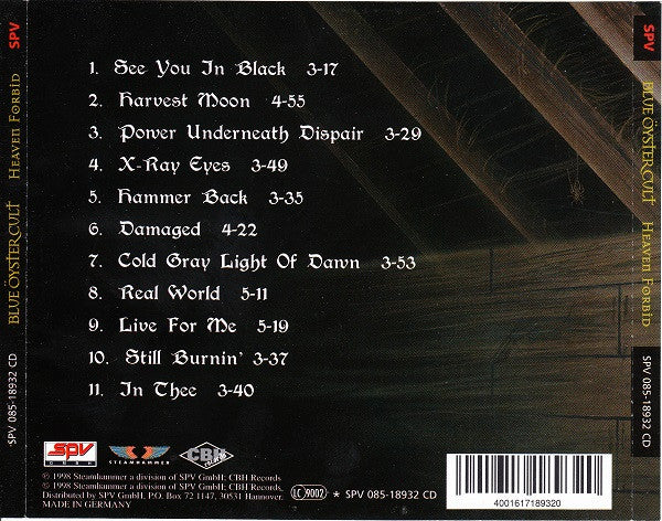 Blue Öyster Cult – Heaven Forbid