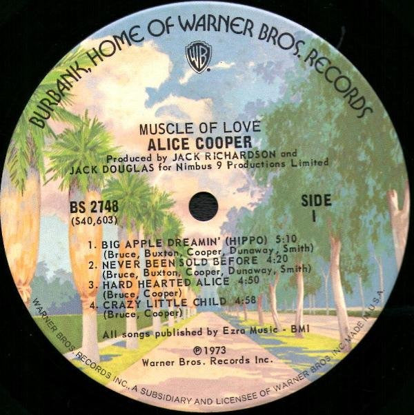 Alice Cooper ‎– Muscle Of Love