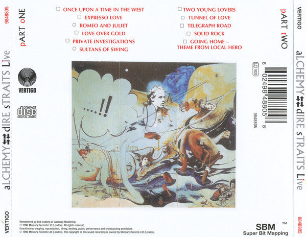 Dire Straits – Alchemy - Dire Straits Live,   2xCD