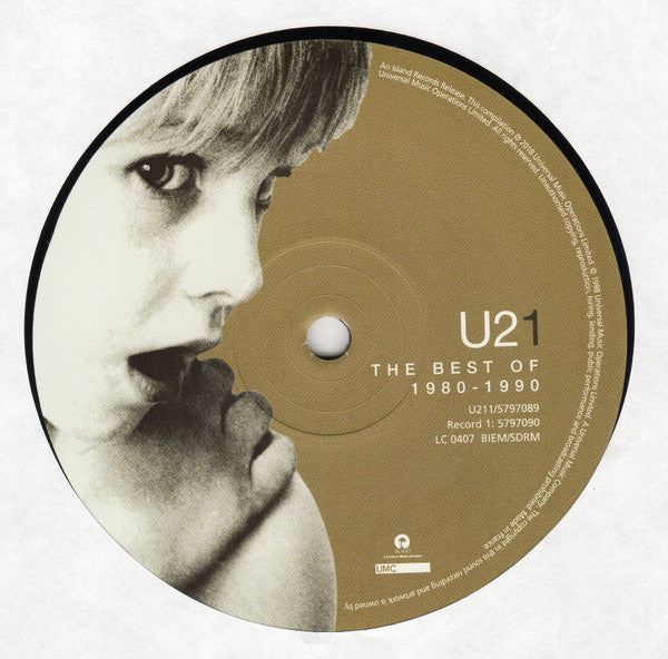 U2 – The Best Of 1980-1990  ,  2LP , 180 gram