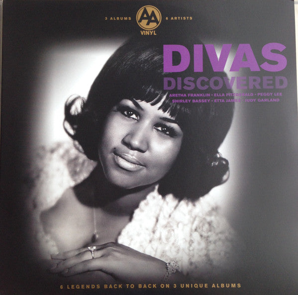 Divas Discovered   ,  3 LP , Trifold  cover
