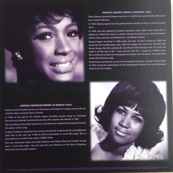 Divas Discovered   ,  3 LP , Trifold  cover