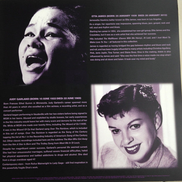 Divas Discovered   ,  3 LP , Trifold  cover
