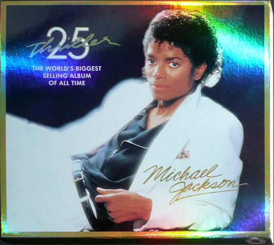 Michael Jackson – Thriller 25   , CD+DVD , Special edition , Slipcase , Gold cd