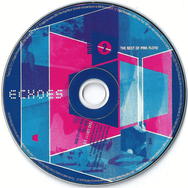 Pink Floyd ‎– Echoes (The Best Of Pink Floyd)   , 2 CD , Digipak