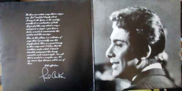 Paul Anka – Songs   ,  2 LP , Gatefold