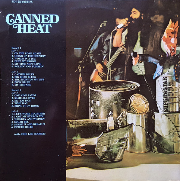 Canned Heat ‎– Canned Heat   ,  2LP , Gatefold