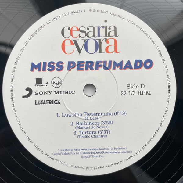 Cesaria Evora – Miss Perfumado, 2XLP