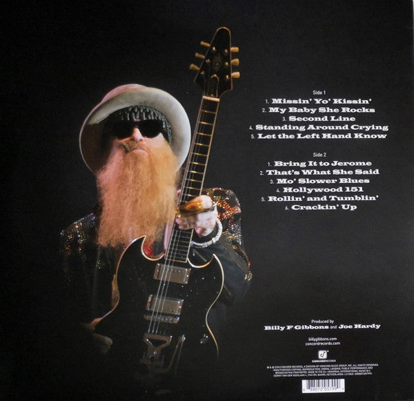 Billy F Gibbons* – The Big Bad Blues, Blue Translucent Vinyl
