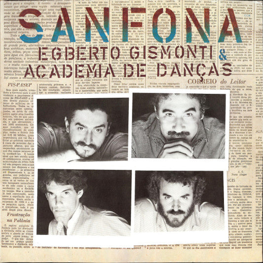 Egberto Gismonti & Academia De Danças – Sanfona, 2xLP, Gatefold,    ECM