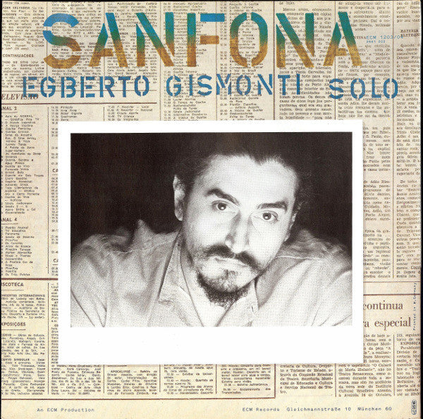 Egberto Gismonti & Academia De Danças – Sanfona, 2xLP, Gatefold,    ECM