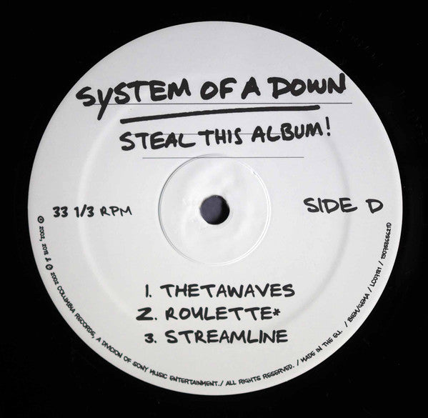 System Of A Down – Steal This Album!  ,  2LP