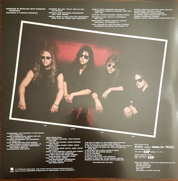Metallica – ...And Justice For All, 2XLP