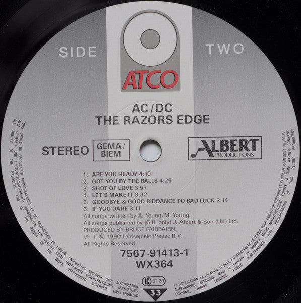 AC/DC – The Razors Edge