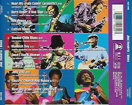 Jimi Hendrix – Blues  ,  CD