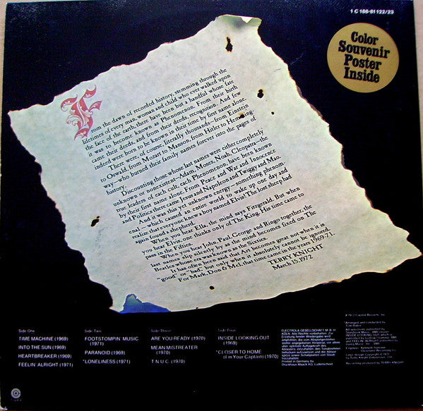 Grand Funk Railroad – Mark, Don & Mel 1969-71    2LP , Gatefold