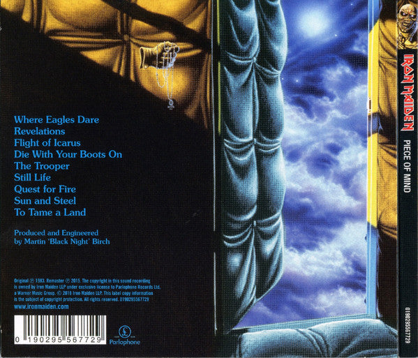 Iron Maiden – Piece Of Mind, Digipak