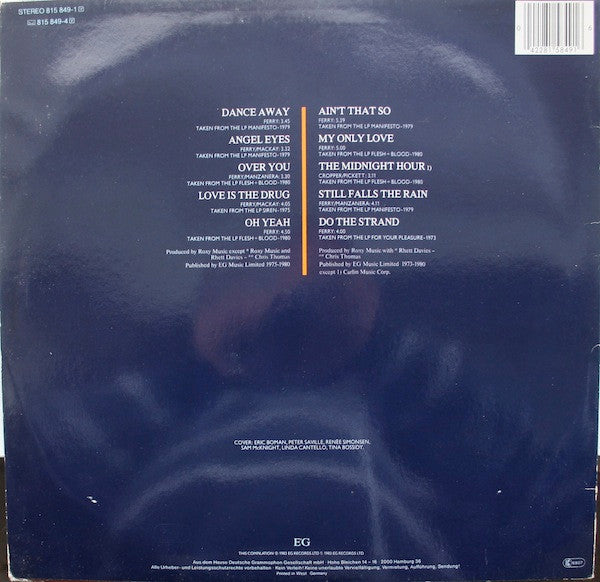 Roxy Music – The Atlantic Years 1973 - 1980