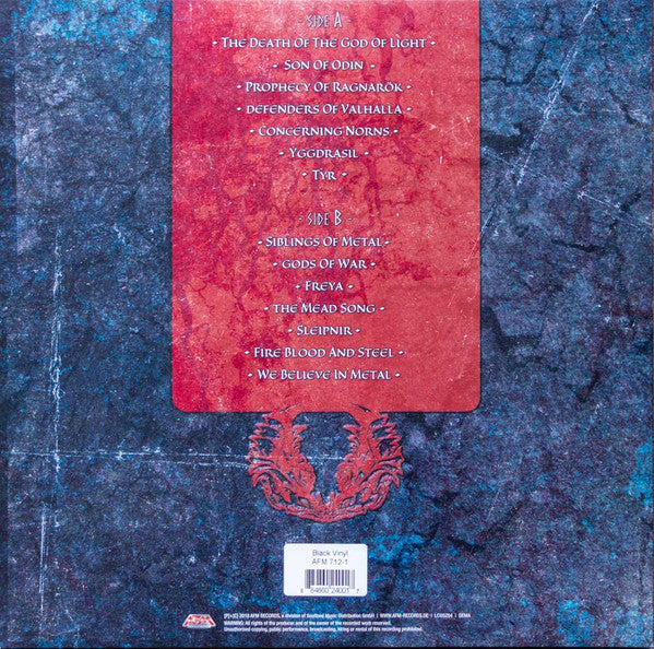 Brothers Of Metal – Prophecy Of Ragnarök  ,  Gatefold