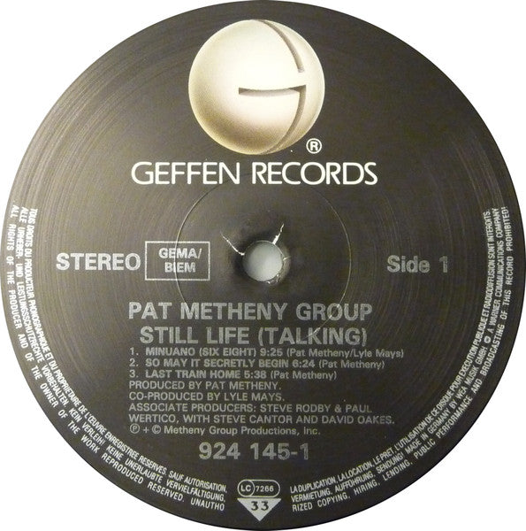 Pat Metheny Group – Still Life (Talking)