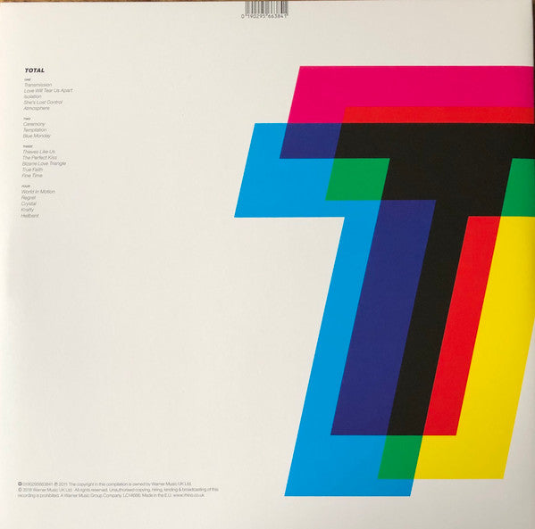 New Order / Joy Division – Total From Joy Division To New Order, 2xLP