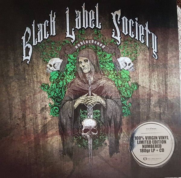 Black Label Society ‎– Unblackened  , Limited Edition, 2450/3000  ,   3 × Vinyl, 2×CD