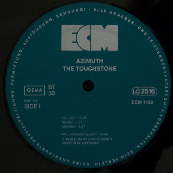 Azimuth – The Touchstone     ,   ECM