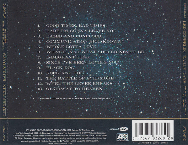 Led Zeppelin – Early Days (The Best Of Led Zeppelin Volume One)