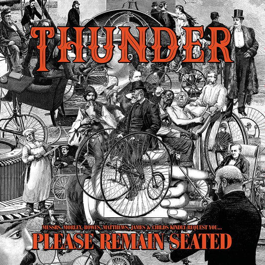 Thunder – Please Remain Seated   ,  2LP , Gatefold , Limited Edition, Orange