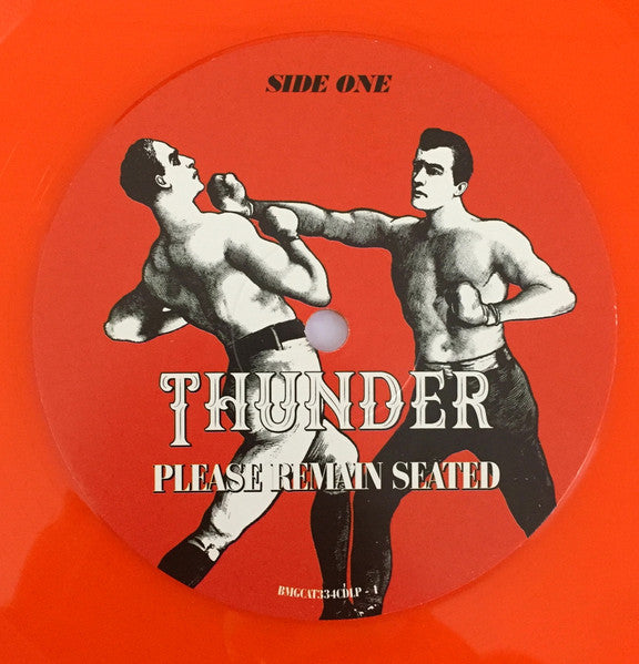 Thunder – Please Remain Seated   ,  2LP , Gatefold , Limited Edition, Orange