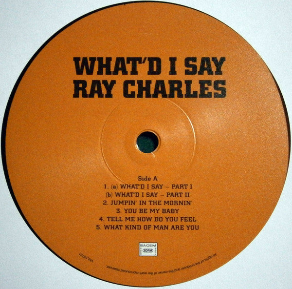 Ray Charles – What'd I Say