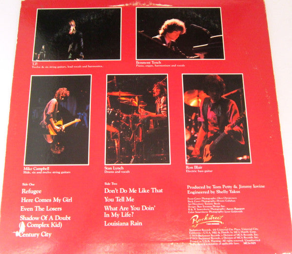 Tom Petty And The Heartbreakers ‎– Damn The Torpedoes