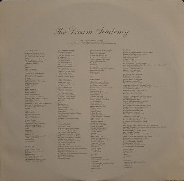 The Dream Academy – The Dream Academy