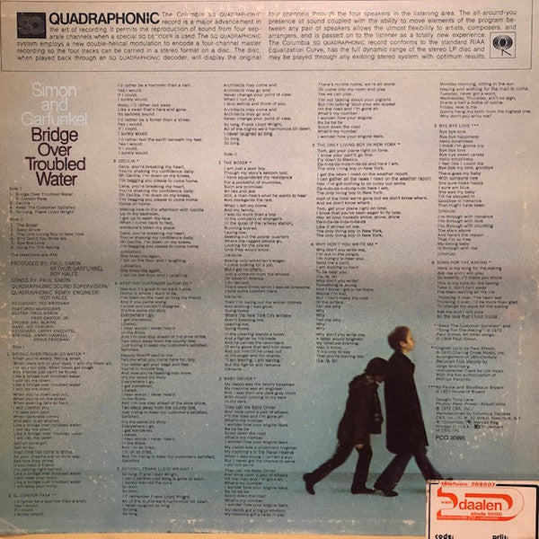 Simon And Garfunkel* – Bridge Over Troubled Water, Quadraphonic
