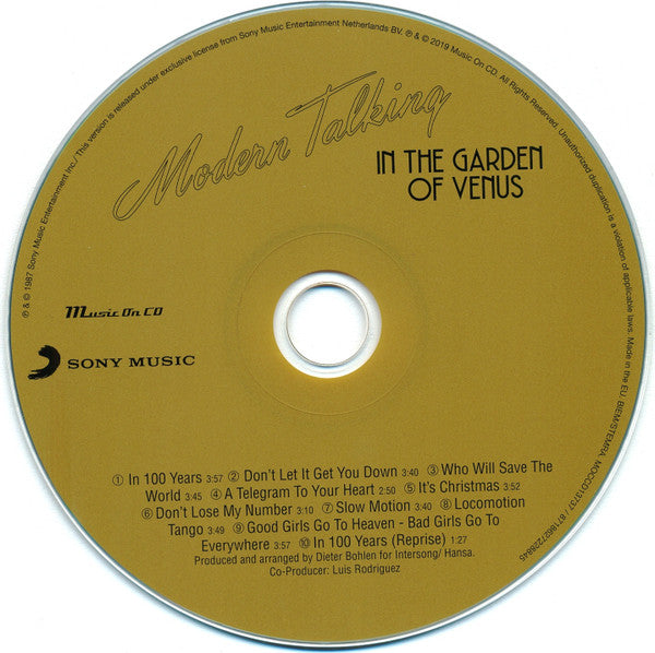 Modern Talking – In The Garden Of Venus - The 6th Album
