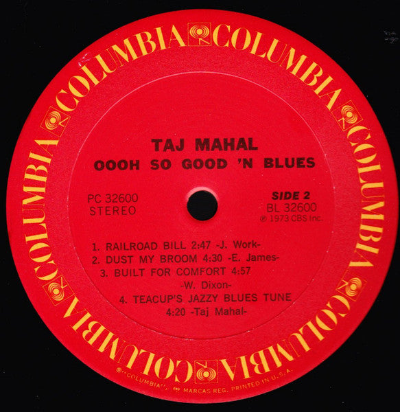 Taj Mahal – Oooh So Good 'N Blues