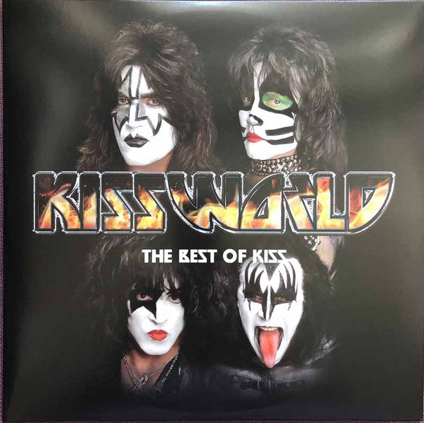 Kiss – Kissworld (The Best Of Kiss)   ,  2 LP , Gatefold