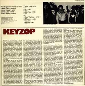 Don Sugarcane Harris* ‎– Keyzop    ,  1 press , Germany
