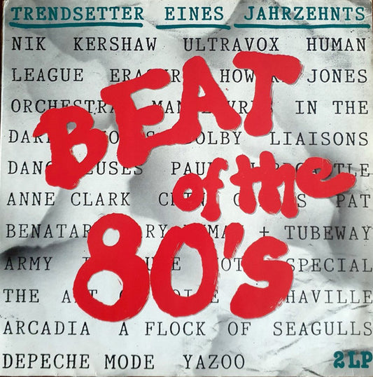 Various – Beat Of The 80's (Trendsetter Eines Jahrzehnts), 2xLP