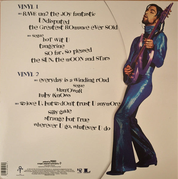 The Artist (Formerly Known As Prince) – Rave Un2 The Joy Fantastic, 2xLP, Purple Vinyl