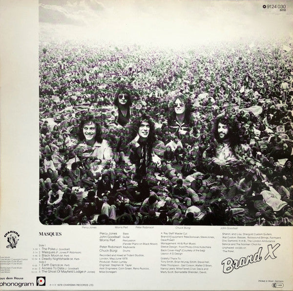Brand X  – Masques