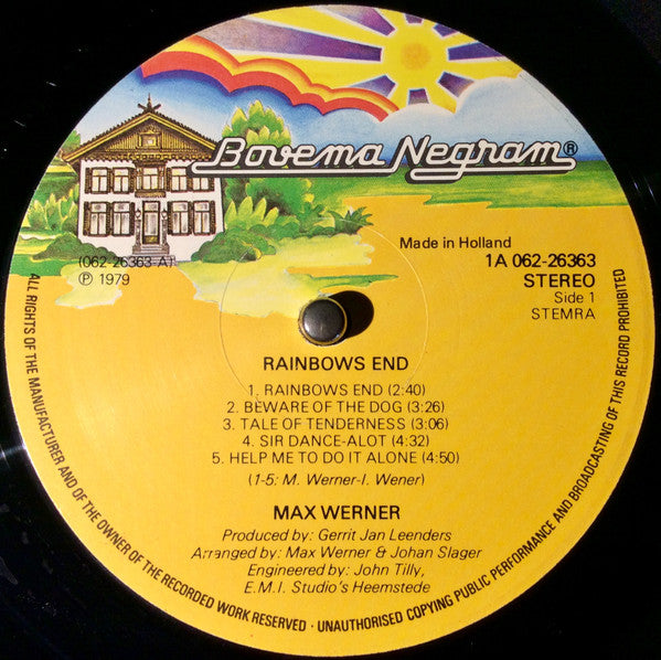Max Werner – Rainbows End