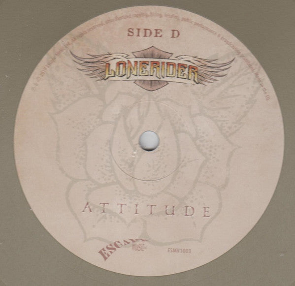 Lonerider ‎– Attitude   , 2LP , Gatefold ,  Limited Edition, Numbered, Gold, 180gr.
