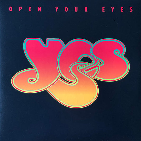 Yes – Open Your Eyes   2LP , Gatefold , Limited Edition, Numbered 2747/3000, Orange + Red vinyl