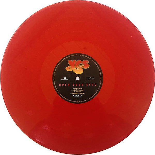 Yes – Open Your Eyes   2LP , Gatefold , Limited Edition, Numbered 2747/3000, Orange + Red vinyl