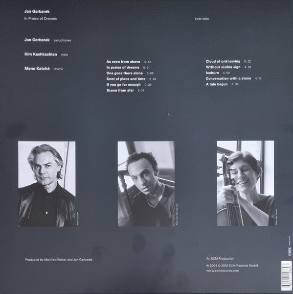Jan Garbarek – In Praise Of Dreams  , Gatefold , ECM